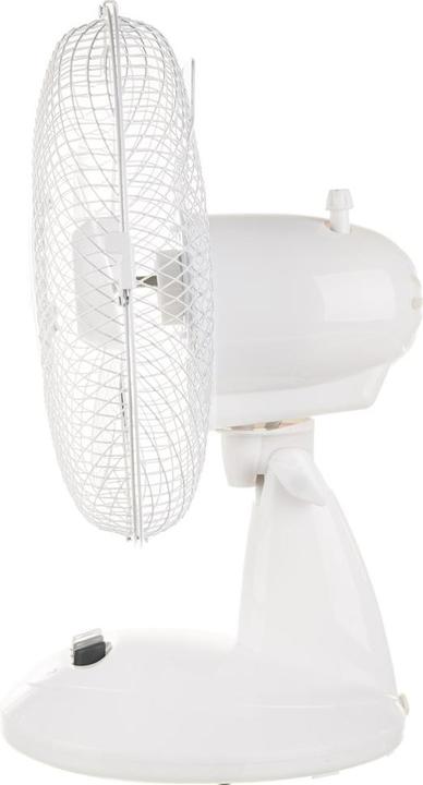 Produktbild Adler Tischventilator Durchmesser 23cm weiss/35 Watt, Schutzgitter (56 dB)