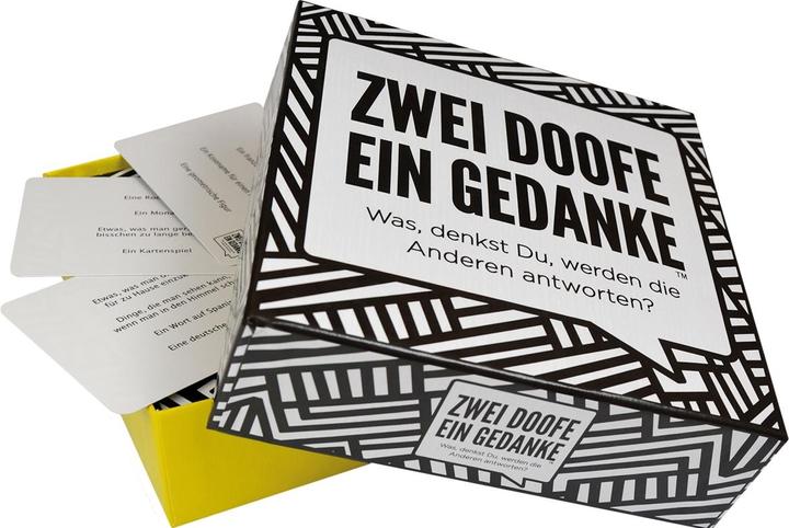 Actual product image Two stupid ones one thought (German)