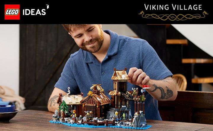 Image du produit LEGO Ideas Village viking (21343, LEGO Ideas, LEGO difficiles à trouver)