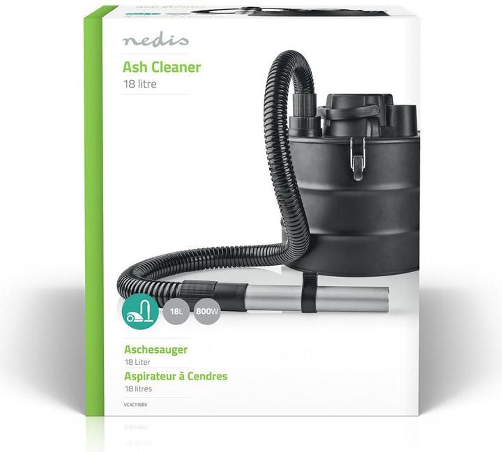 Actual product image Nedis VCAC118BK (Ash vacuum cleaner)