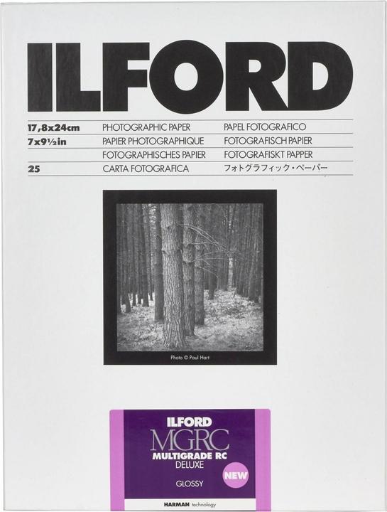 Produktbild Ilford 1x 25 MG RC DL 1M 18x24 (190 g/m², 18 x 24 cm, 25 x)