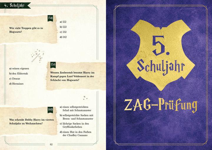 Produktbild Das magische Quiz für Harry Potter-Fans (Deutsch, Janika Krichtel, 2025)