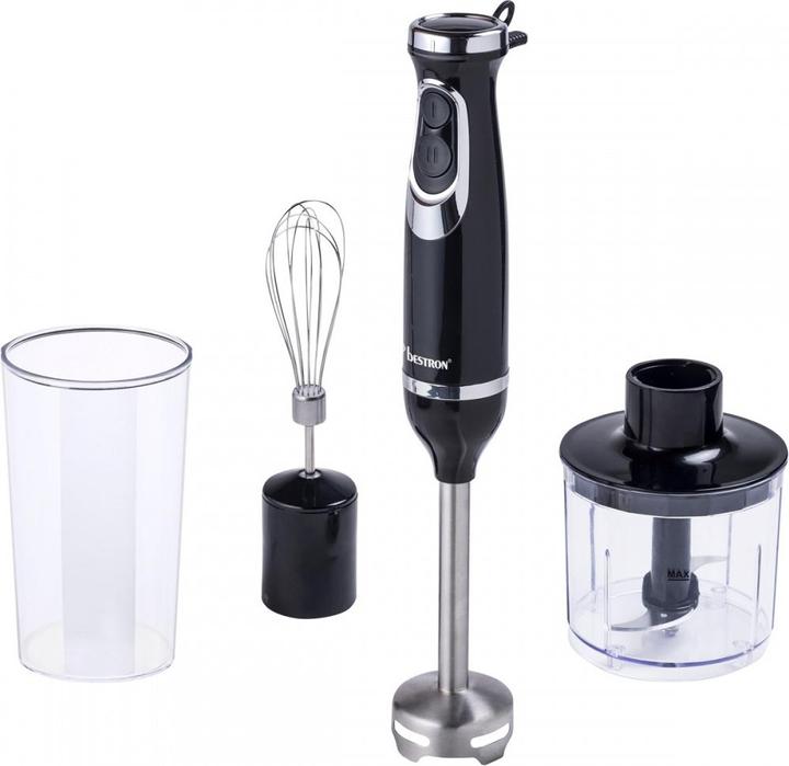 Image du produit Bestron Set mixeur plongeant en acier inoxydable