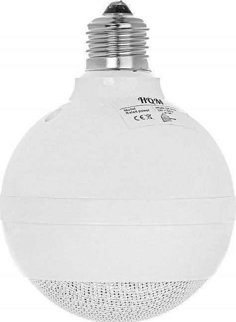 Immagine prodotto HQM Altoparlante sferico HQM-SK313 3W 100V Filetto E27 Bianco (1 pz.)