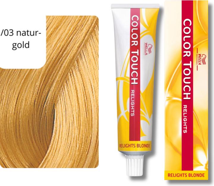 Actual product image Wella Color Touch Relights (Gold)
