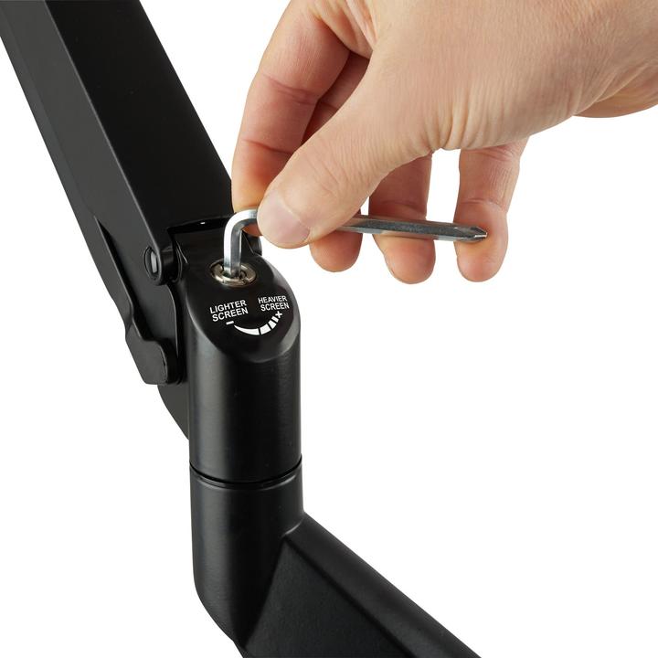 Produktbild tectake Monitor Tischhalterung für 4 Monitore von 13" bis 32" (Tisch, 32")
