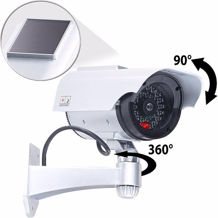 Immagine prodotto VisorTech Manichino di telecamera di sorveglianza con LED di segnalazione