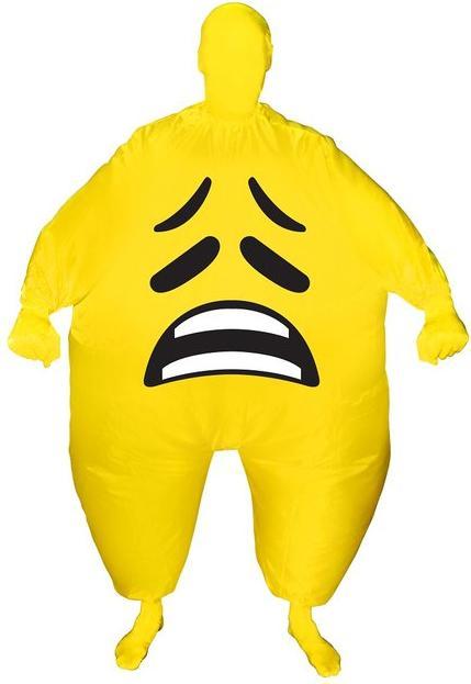 Morphsuits Megamorph: Trauriges Smiley (One Size)
