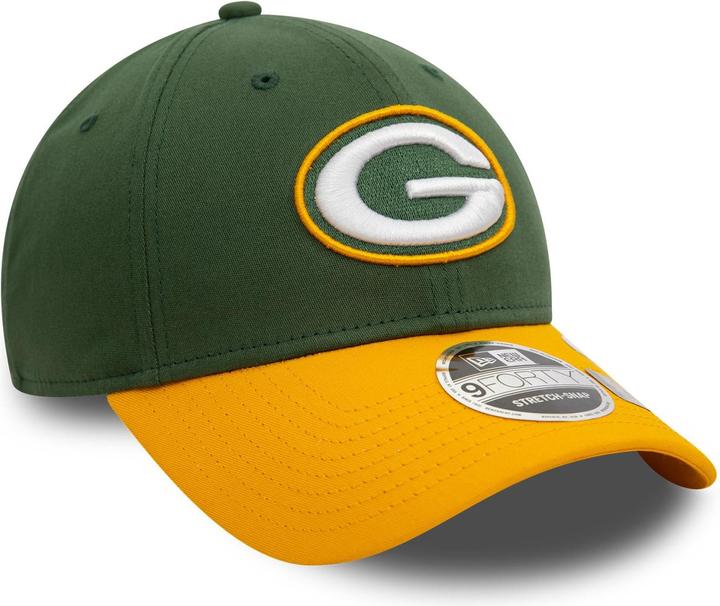 New Era 9Forty Stretch-Snap Cap - Green Bay Packers (One Size)