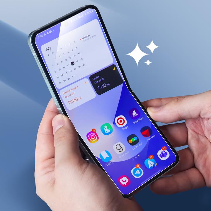 Produktbild Avizar Hydrogel-Folie für Galaxy Z Flip 6 Schirmschutz (1 Stück, Samsung Galaxy Z Flip6)
