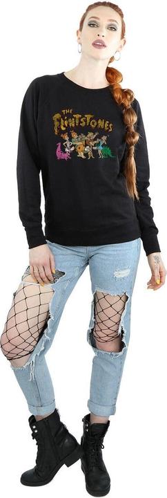 Produktbild The Flintstones Group Distressed Sweatshirt (M)