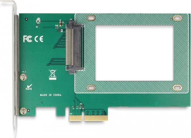 Actual product image Delock PCI Express x4 card to 1 x internal U.2 NVMe SFF-8639