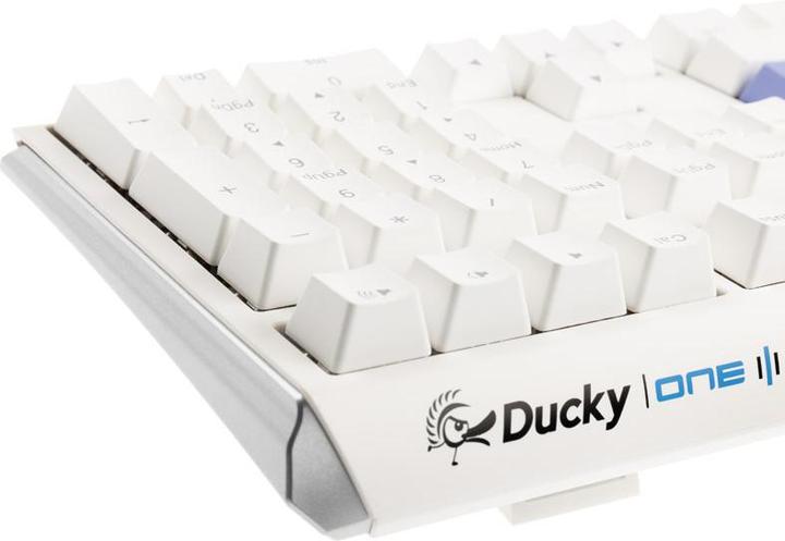Image du produit Ducky One 3 Classic Pure White Clavier de jeu, RGB LED - MX-Red (US) (US, Filaire)