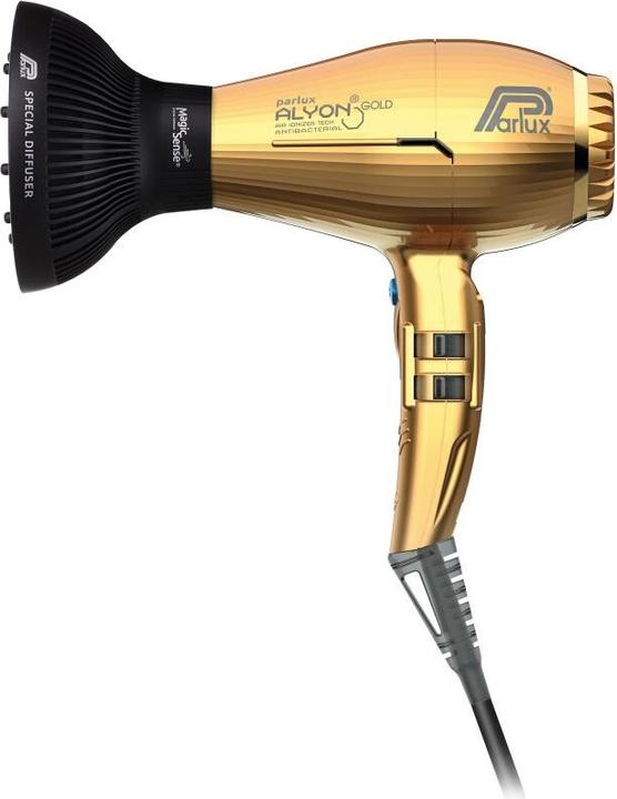 Parlux Hairdryer Alyon Ionic, gold with Magic Sense