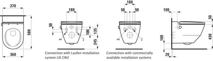 Actual product image Laufen Cleanet Navia