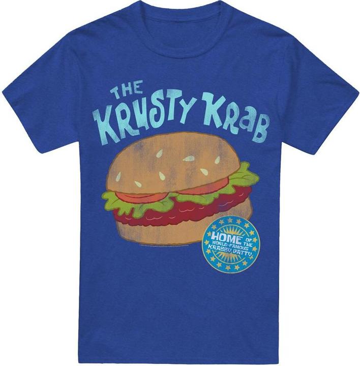 Image du produit Spongebob Squarepants - T-shirt KRUSTY KRAB - Adulte (S)
