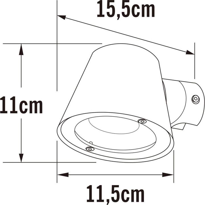 Actual product image Konstsmide Trieste (GU10, IP44)