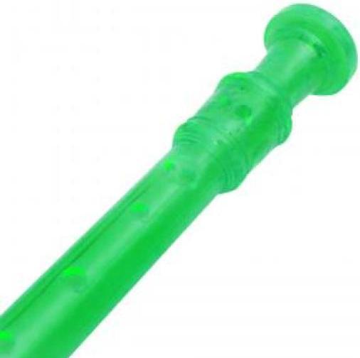 Actual product image keepdrum Recorder soprano neon transparent green (Fipple pipe, Sopranino)