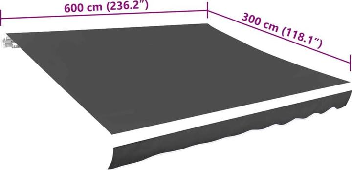 Produktbild VidaXL Lybed (3.45 m)