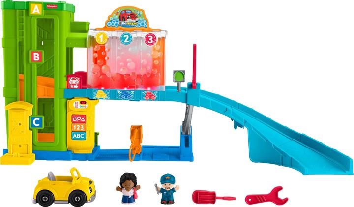 Produktbild Mattel Fisher-Price - Little People Car Center (Nordics) (HRC60)