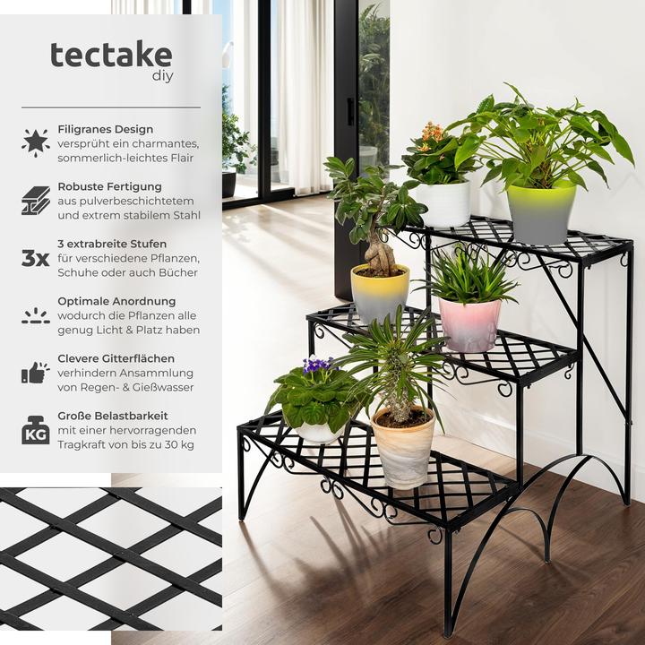 Actual product image tectake Flower Stairs