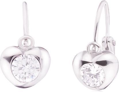 JVD ChildrenÂ's silver earrings heart SVLE0226XD5BI00