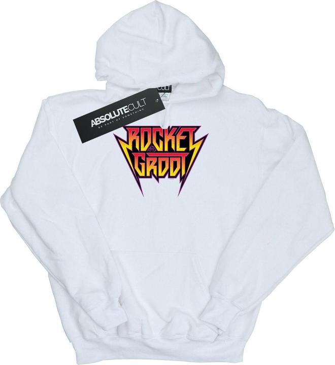 Produktbild Guardians Of The Galaxy Vol. 2 Rocket And Groot Metal Logo Kapuzenpullover Jungen (152, 158)