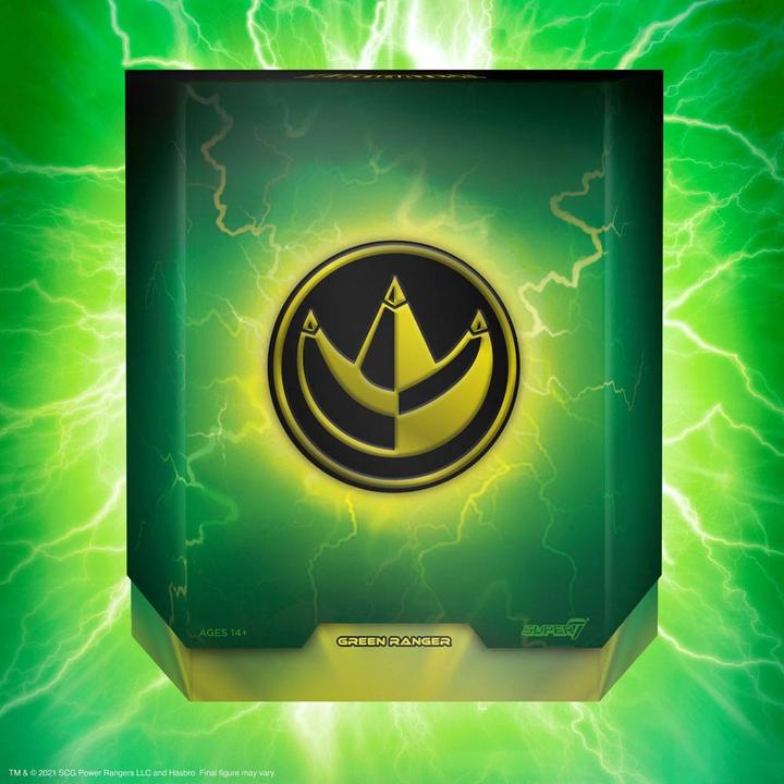 Produktbild Super7 Mighty Morphin Power Rangers figurine Ultimates Green Ranger 18 cm