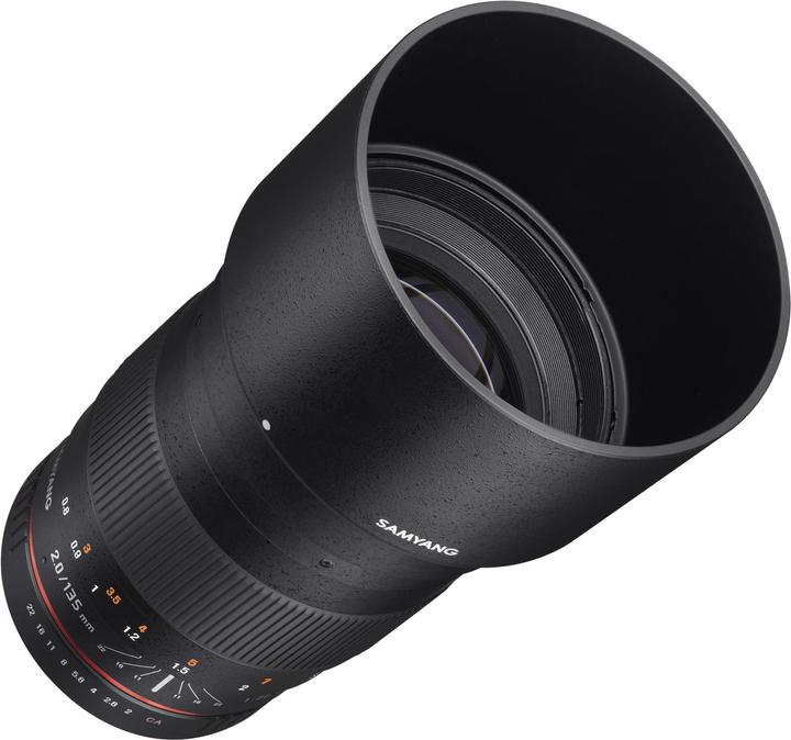 Actual product image Samyang 135mm f/2-22 ED UMC, Fujifilm XF (Fujifilm Fujinon XF, full size)
