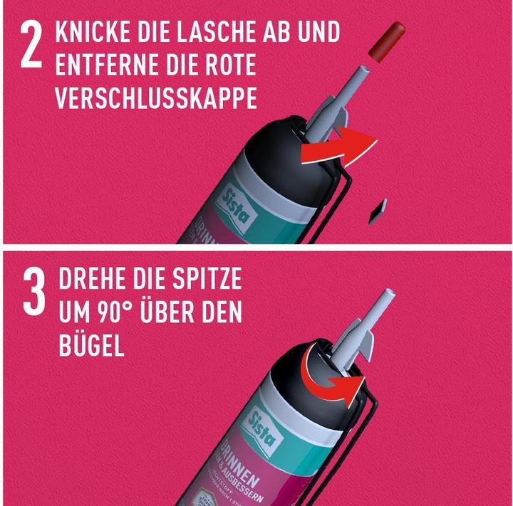 Produktbild Sista Drinnen Füllen & Ausbessern weiss (0.26 kg, Weiss, 100 ml)