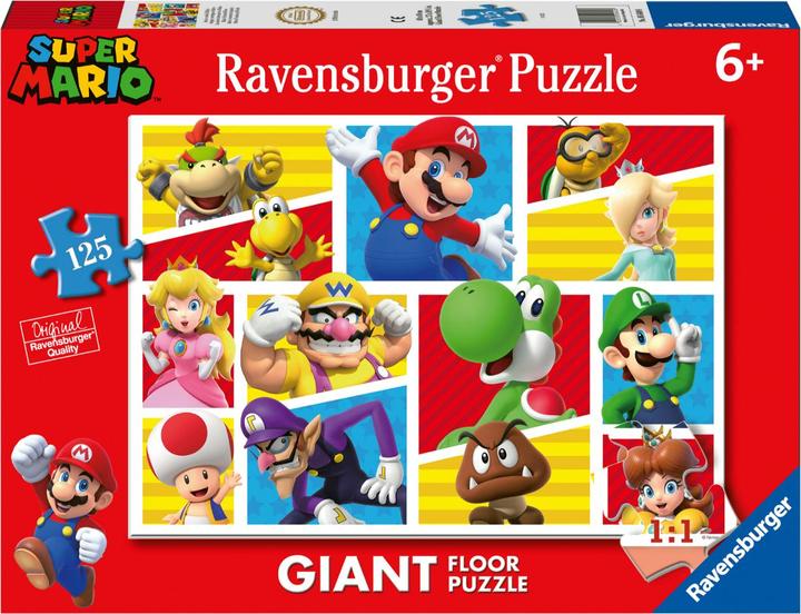 Produktbild Ravensburger 125 Piece Giant Floor Puzzle - Super Mario (125 Teile)