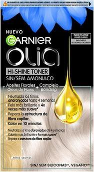 Garnier Olia Hi-Shine Toner No. 10.01 Platinum Blonde Ammonia-Free - Pack of 3