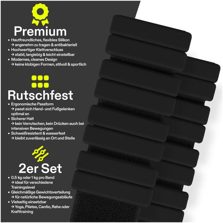Immagine prodotto Omnana Bracciale HEROSTRAP (2 x 1 kg)