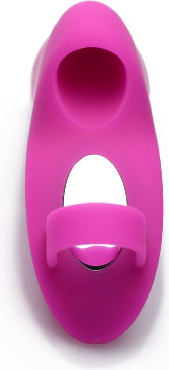 Actual product image Frisky Finger Bang Her Pro Finger Vibrator Rosa