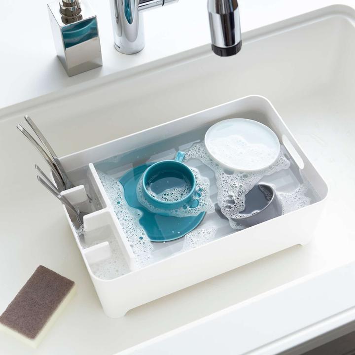 Actual product image Yamazaki Dish drainer