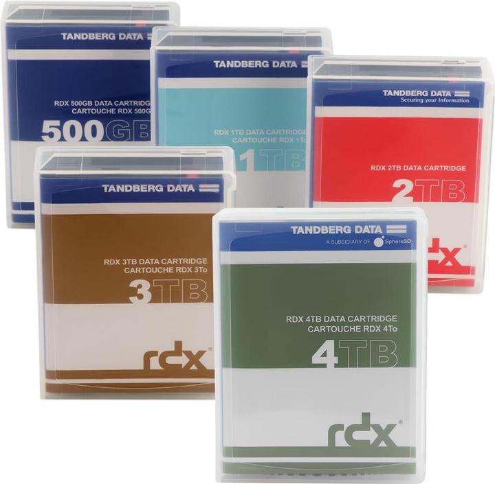 Produktbild Tandberg Data Tandberg Rdx 4tb Cartridge Rdx Cartridge (RDX (HDD), 4000 GB)