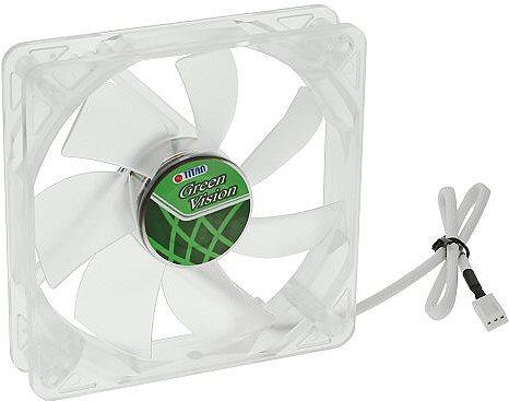 Immagine prodotto Titan Ventola,, 120x120x25mm, TFD-12025GT12Z/V2(RB), Green Vision (120 mm, 1 x)