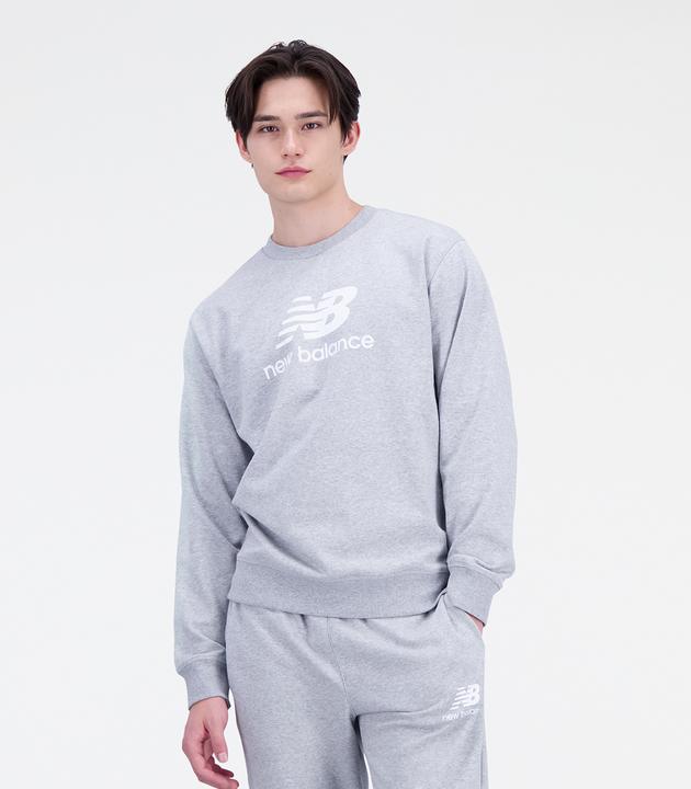 Image du produit New Balance Essentials Stacked Logo Crew (L)