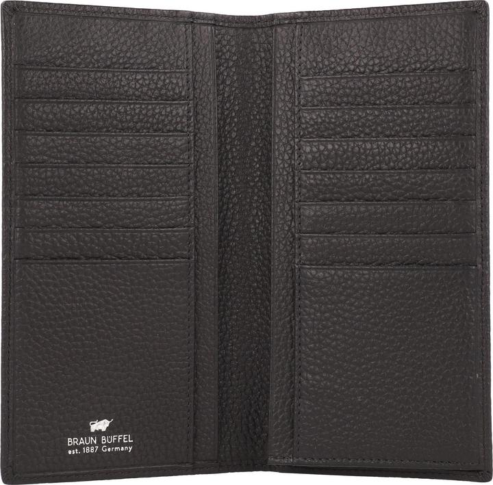 Actual product image Braun Büffel Theo wallet RFID protection leather 9.5 cm