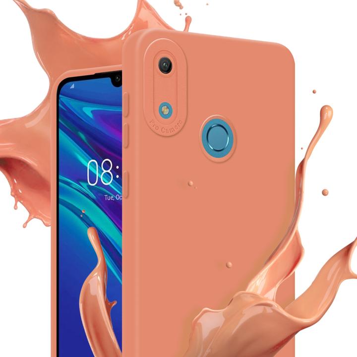 Image du produit Cadorabo Housse pour Huawei Y6 2019 en TPU fluide style LM162 (Huawei Y6 (2019))