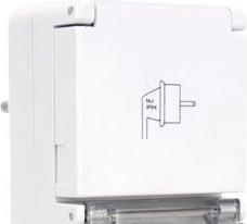 Produktbild Eneroid Digitale Tages-/Wochenzeitschaltuhr, IP44