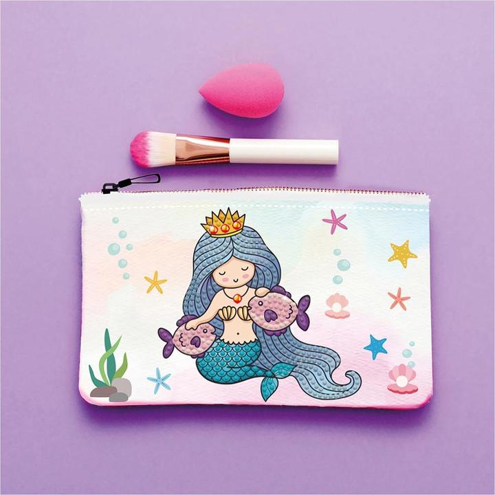 Produktbild Diamond Dotz DOTZIES® Original Diamond Painting Mäppchen „Mer Princess“ 21,5 x 14 cm, DIY Kreativset mit Diamant