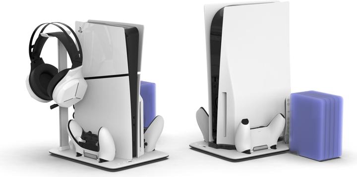 Immagine prodotto IMP Tech - DLXLED Multi Function Charge and Cool Stand - Grey (PS5)