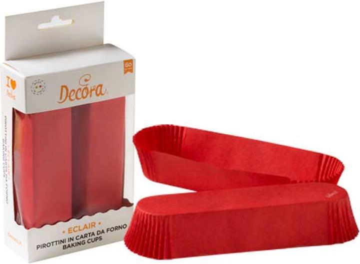 Immagine prodotto Decora Bicchieri di carta Eclair rossi, 60 pezzi