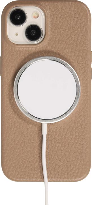 Immagine prodotto PhoneLook Copertina in pelle di vitello di lusso completamente granulata con pulsanti in metallo e MagSafe (Apple iPhone 14)