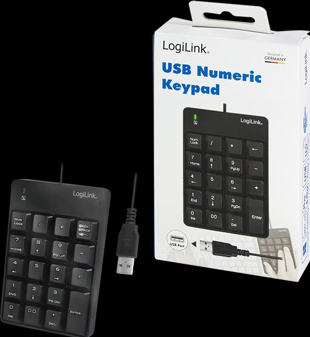 Actual product image LogiLink ID0184 (Numeric keypad, Cable)