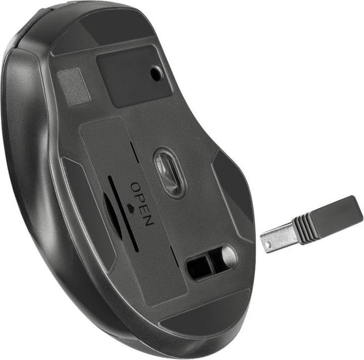 Actual product image Defender Mysz Prime Mb-053 Rf Silent Czarna Optical (Wireless)