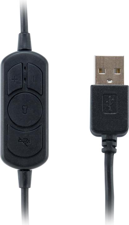 Produktbild equip USB-Headset Kopfhörer (Kabelgebunden, USB-A)
