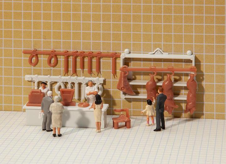 Actual product image Faller Butcher's shop