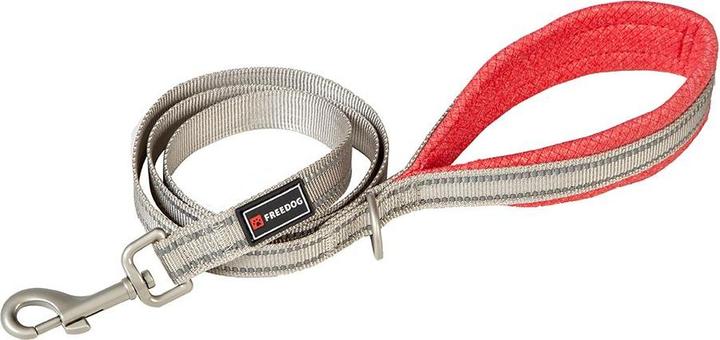Image du produit Freedog Laisse courte Shiva en nylon rouge 120x1.5cm (1.5, Chien, Général)